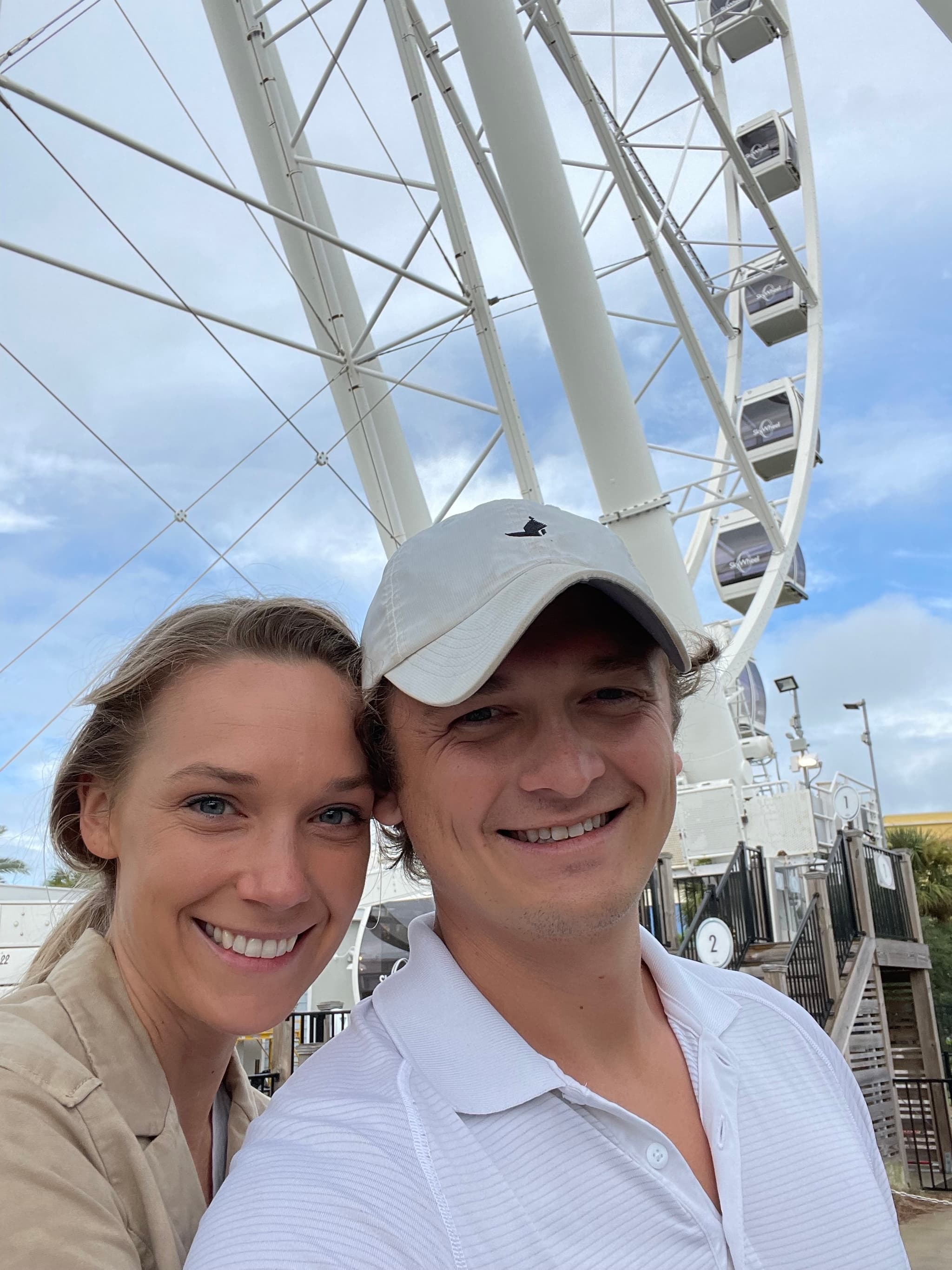 Ian and Sydney Eliason on the 30A coast